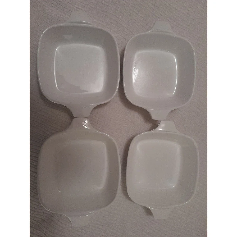 Corning Ware Blue Cornflower Mini Casserole Dishes Set of 4 Vintage